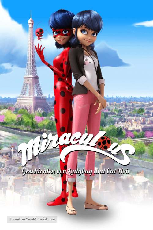 &quot;Miraculous: Tales of Ladybug &amp; Cat Noir&quot; - German Movie Cover