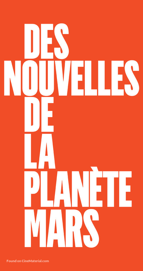 Des nouvelles de la plan&egrave;te Mars - French Logo