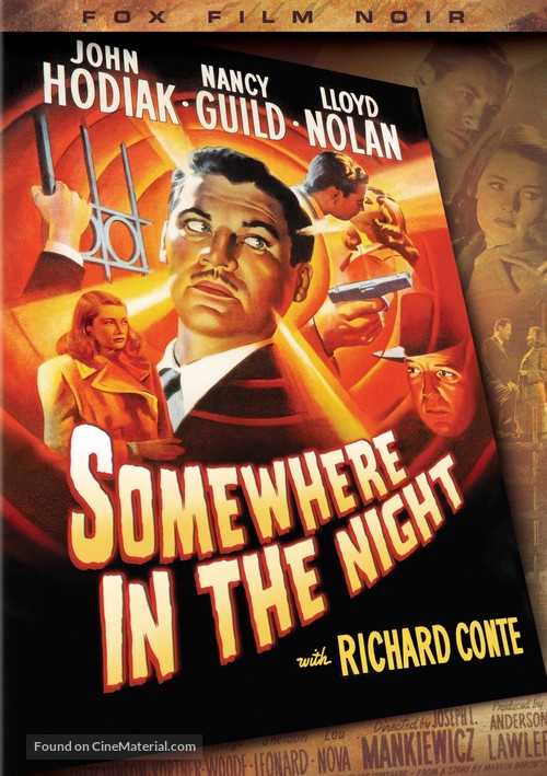 Somewhere in the Night - DVD movie cover