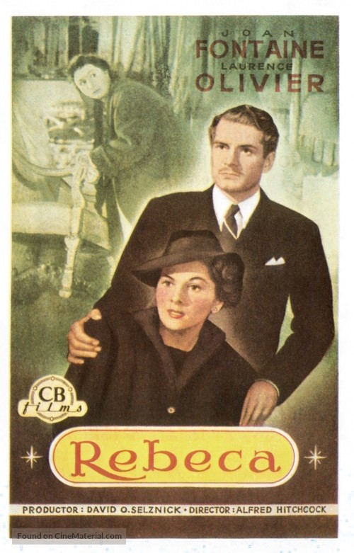 Rebecca - Spanish Movie Poster