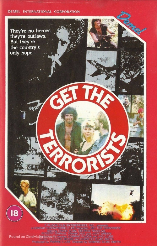 Get the Terrorists - British VHS movie cover