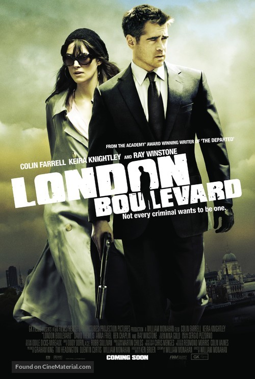 London Boulevard - British Movie Poster