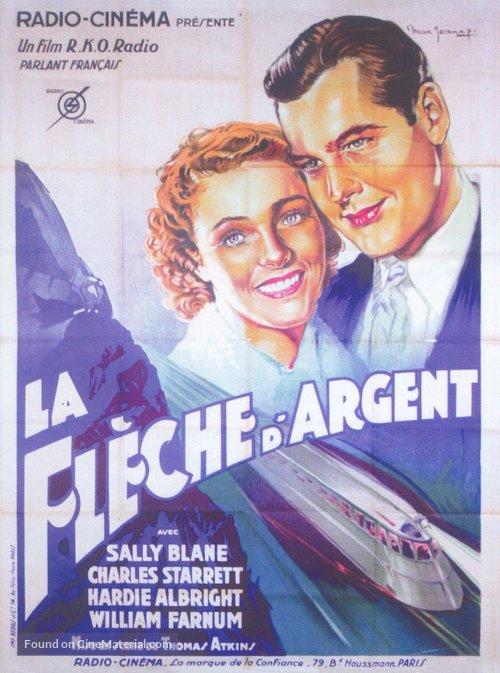 The Silver Streak - French Movie Poster