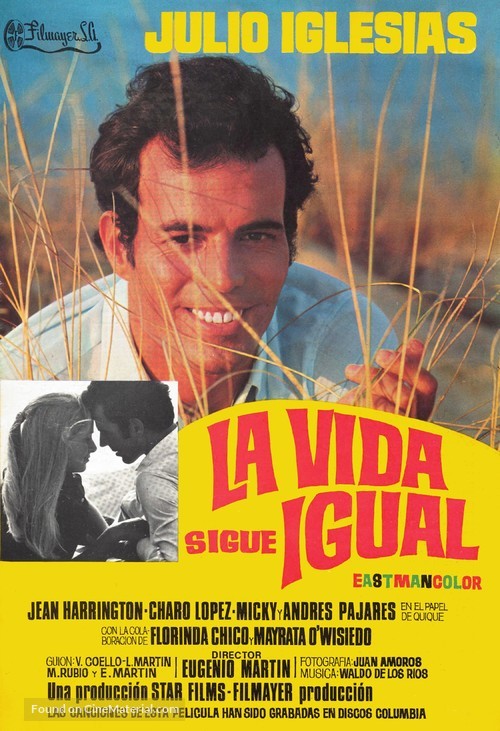 Vida sigue igual, La - Spanish Movie Poster