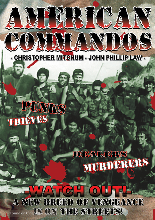 American Commandos - DVD movie cover