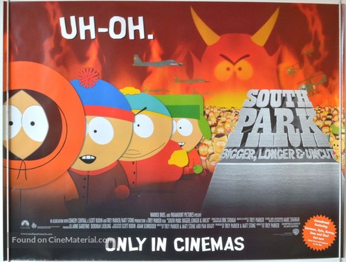 South Park: Bigger Longer &amp; Uncut - Movie Poster