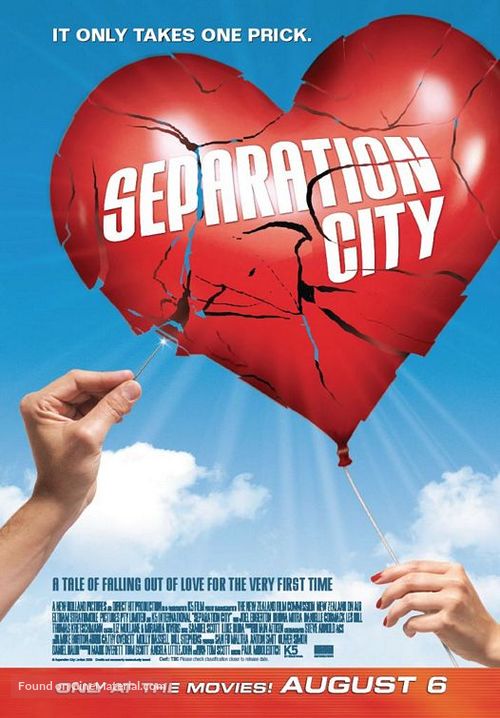 Separation City - New Zealand Movie Poster