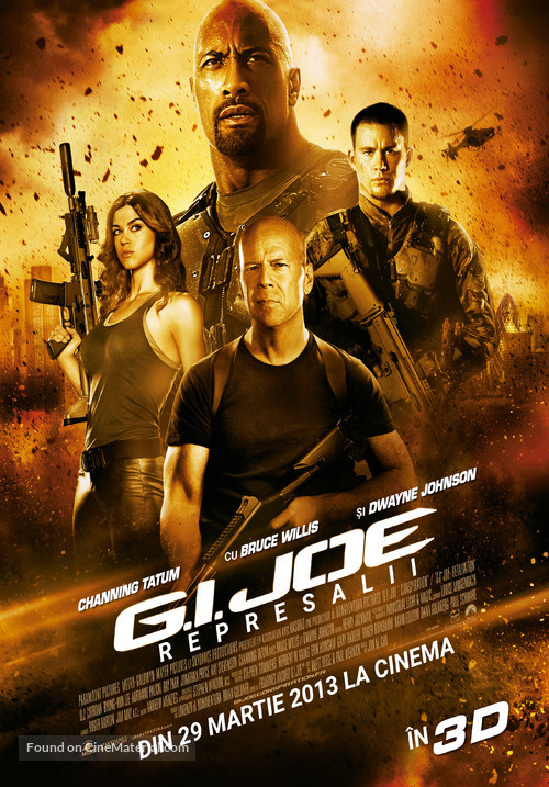 G.I. Joe: Retaliation - Romanian Movie Poster