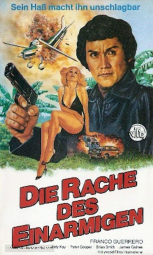 The One Armed Executioner - German VHS movie cover