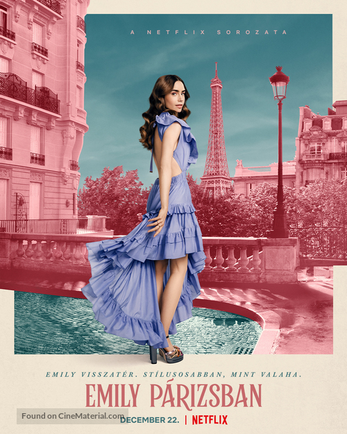 &quot;Emily in Paris&quot; - Hungarian Movie Poster
