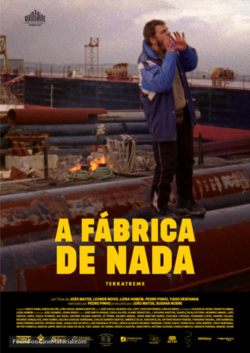 A F&aacute;brica de Nada - Portuguese Movie Poster