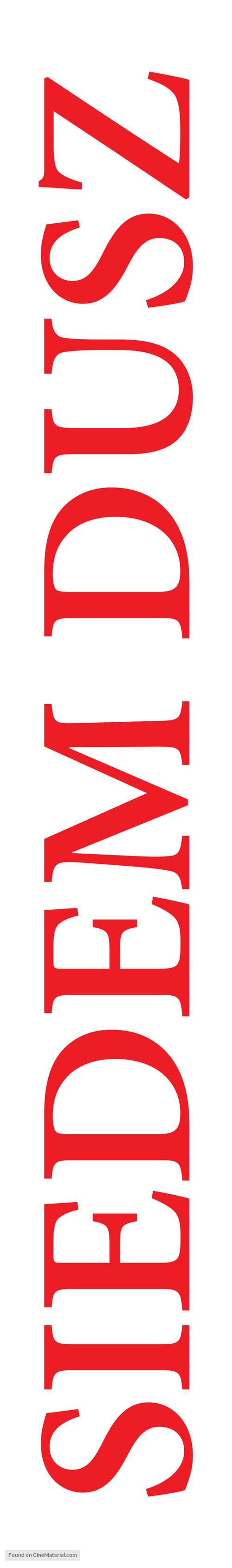 Seven Pounds - Polish Logo