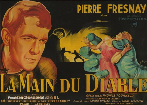 La main du diable - French Movie Poster