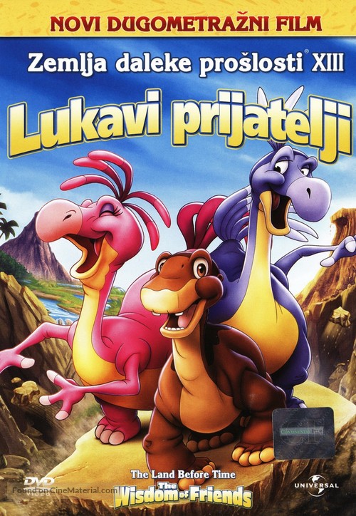 The Land Before Time XIII: The Wisdom of Friends - Croatian Movie Cover