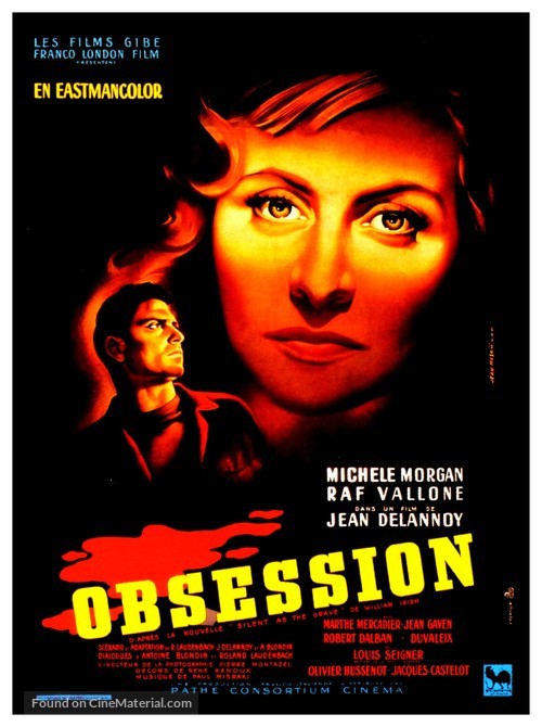 Obsession - French Movie Poster