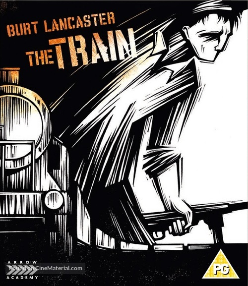 The Train - British Blu-Ray movie cover