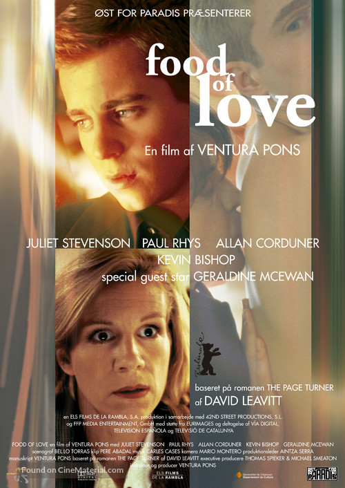 Food of Love - Danish Movie Poster