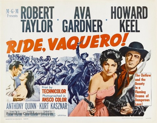 Ride, Vaquero! - Movie Poster