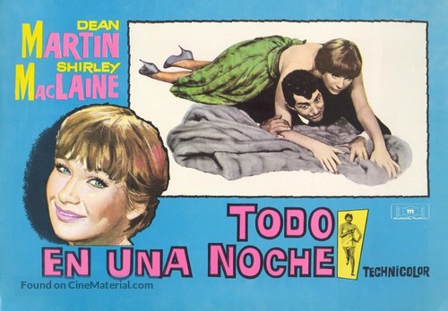 All in a Night&#039;s Work - Spanish Movie Poster