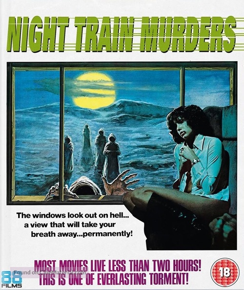 L&#039;ultimo treno della notte - British Blu-Ray movie cover