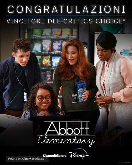 &quot;Abbott Elementary&quot; - Italian For your consideration movie poster
