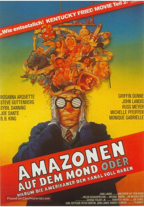 Amazon Women on the Moon - German Movie Poster