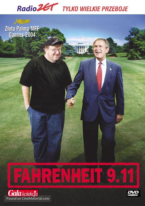 Fahrenheit 9/11 - Polish Movie Cover