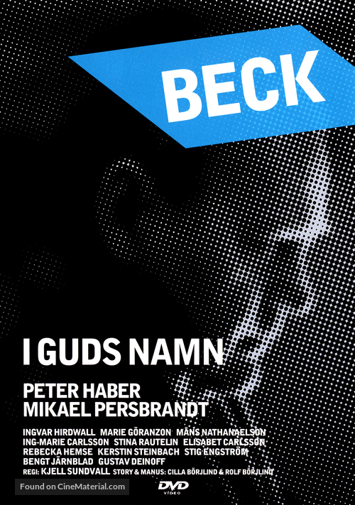 &quot;Beck&quot; I Guds namn - Swedish poster