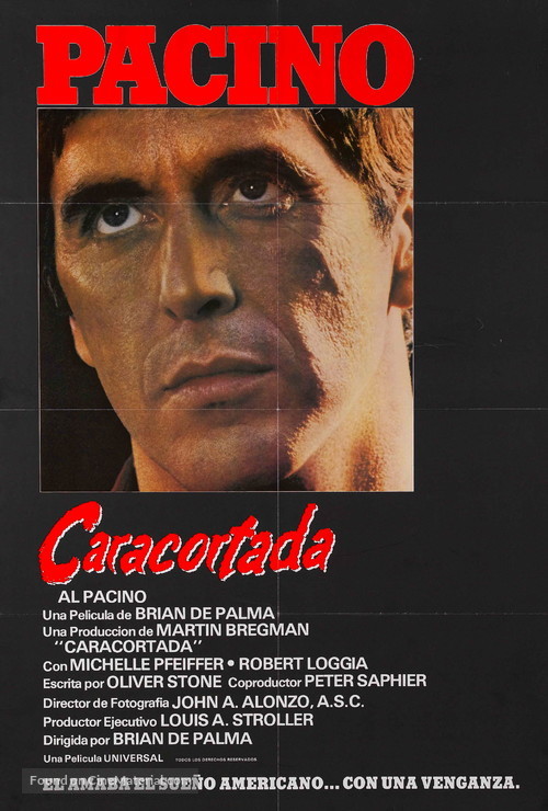 Scarface - Mexican Movie Poster