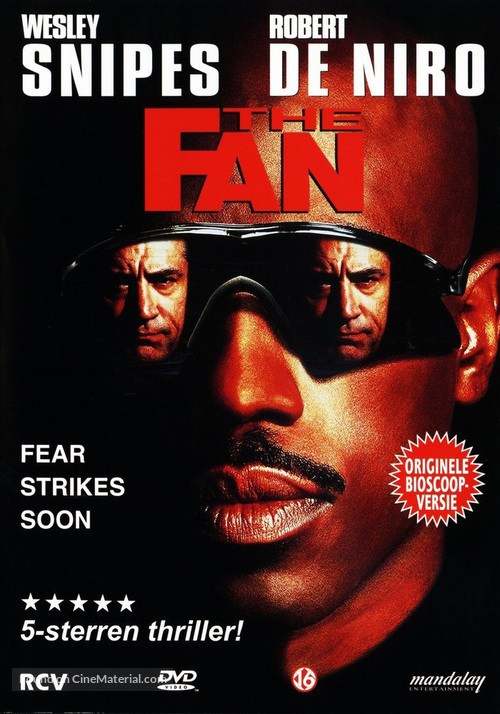 The Fan - Dutch DVD movie cover