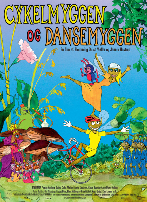 Cykelmyggen og dansemyggen - Danish Movie Poster