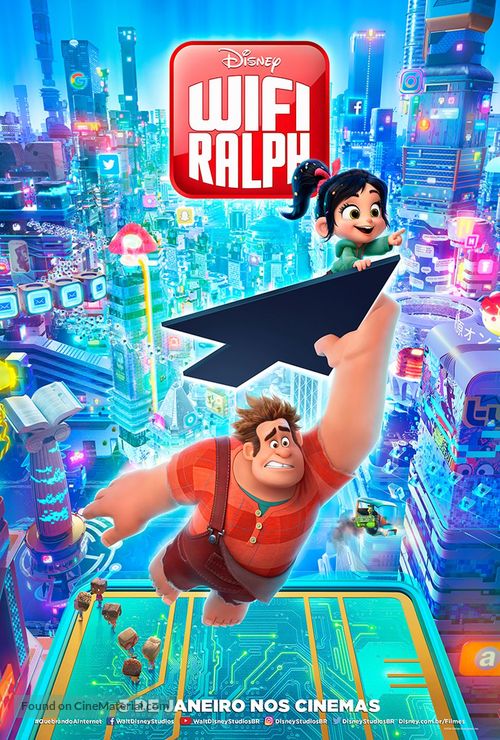 Ralph Breaks the Internet - Brazilian Movie Poster