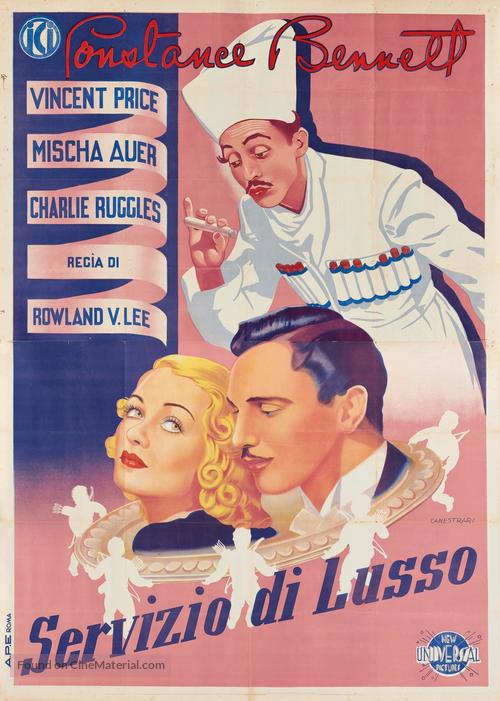 Service de Luxe - Italian Movie Poster