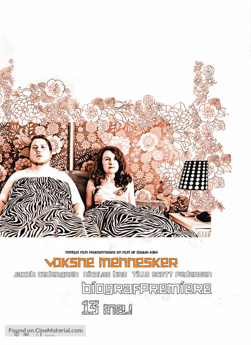 Voksne mennesker - Danish Movie Poster