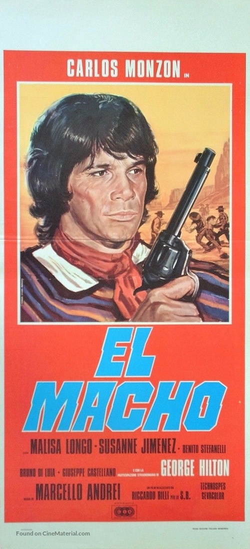 El macho - Italian Movie Poster