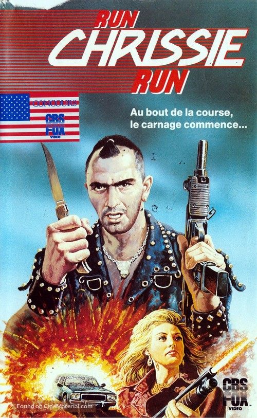 Run Chrissie Run - French VHS movie cover