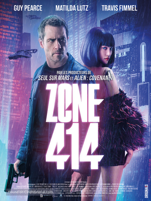 Zone 414 - French Movie Poster