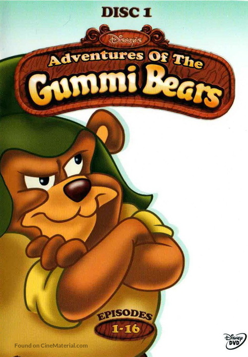 &quot;The Gummi Bears&quot; - DVD movie cover