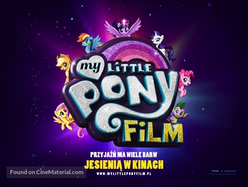 My Little Pony : The Movie - Polish Movie Poster