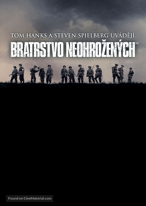 &quot;Band of Brothers&quot; - Czech DVD movie cover
