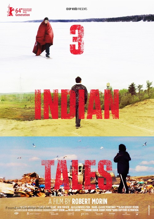 3 histoires d&#039;Indiens - Canadian Movie Poster