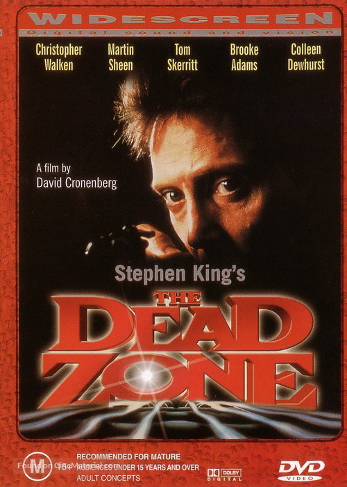 The Dead Zone - Australian DVD movie cover