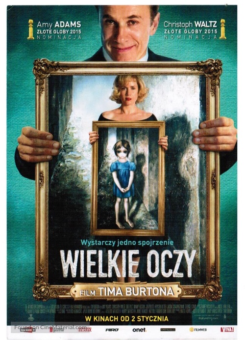 Big Eyes - Polish Movie Poster