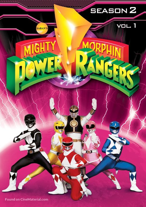 &quot;Mighty Morphin&#039; Power Rangers&quot; - DVD movie cover