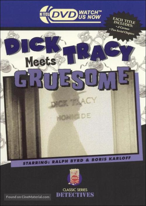 Dick Tracy Meets Gruesome - DVD movie cover