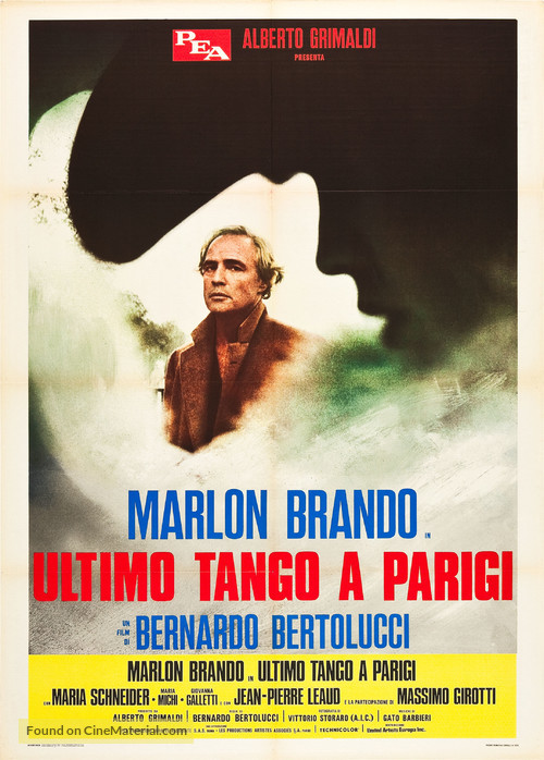 Ultimo tango a Parigi - Italian Movie Poster