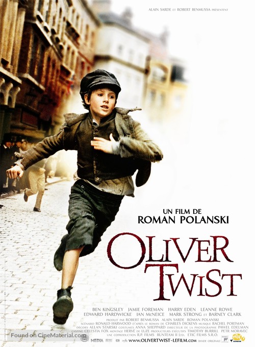 Oliver Twist - French Movie Poster
