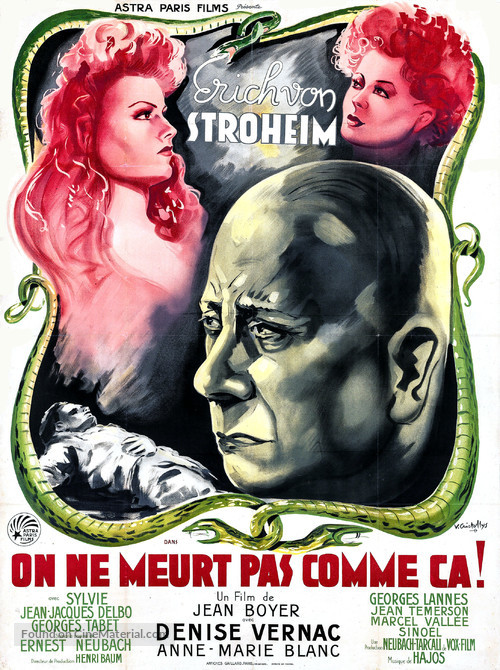 On ne meurt pas comme &ccedil;a - French Movie Poster