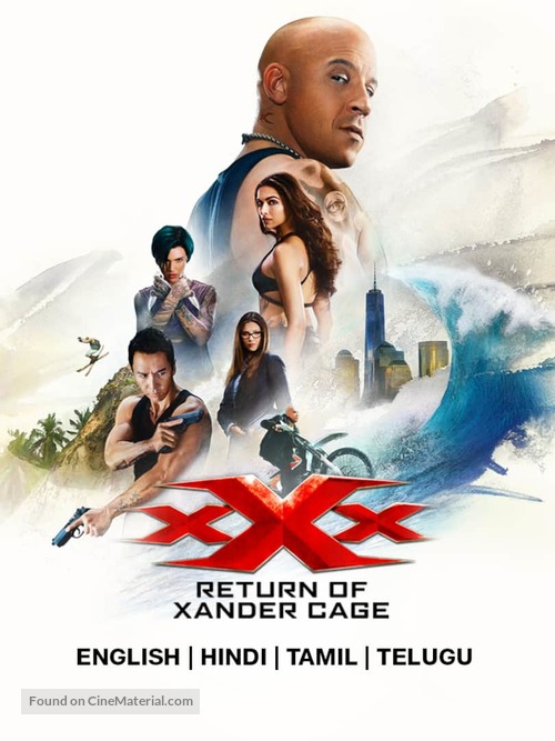 xXx: Return of Xander Cage - Indian Movie Cover