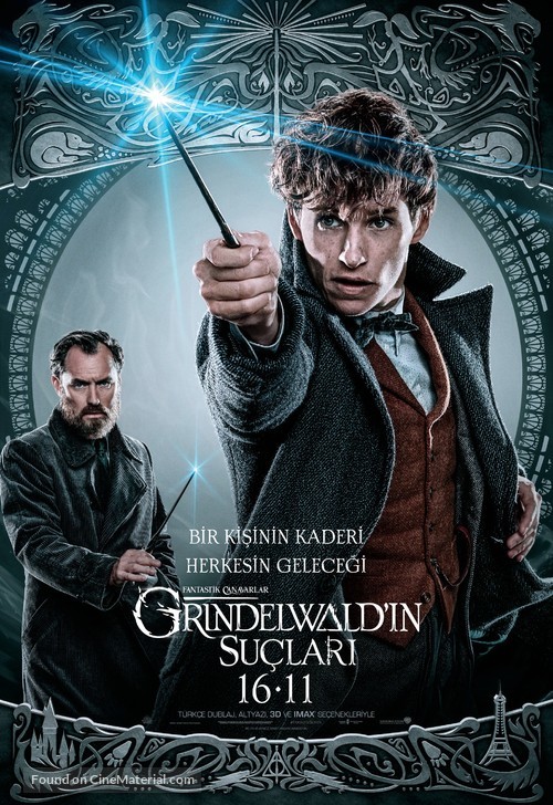 Fantastic Beasts: The Crimes of Grindelwald - Turkish Movie Poster